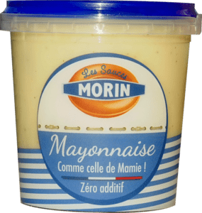 mayonnaise faite maison, sauce fraîche artisanale les sauces Morin, à déguster avec tous vos plats du quotidien - sauce fraîche sans colorant et sans conservateur - mayonnaise